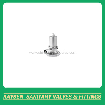 Sanitary clamped tank bottom valves